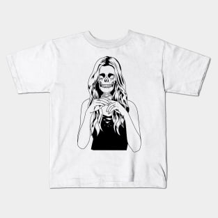 Lady of the Skull Kids T-Shirt